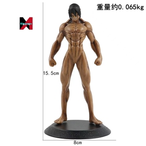 Popular japonés Attack on <span class=keywords><strong>Titan</strong></span> Eren PVC figura de juguete estatua Anime figura de acción para decoración de modelos - Product Image 2