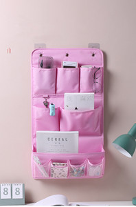 Bolsa de almacenamiento <span class=keywords><strong>para</strong></span> <span class=keywords><strong>colgar</strong></span> <span class=keywords><strong>en</strong></span> la pared, organizador plano y cuadrado respetuoso con el medio ambiente, con múltiples bolsillos - Product Image 4