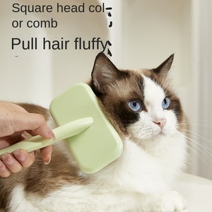 Nouvelle brosse démêlante pour animaux de compagnie, peigne à picots pour chien et chat, brosse de massage domestique pour l'entretien de la beauté des animaux - Product Image 3