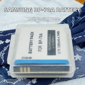 Batería Recargable de Iones de Litio BP-70A de Gran Capacidad para Cámara, 3.7V, para ES65/70/75/80/PL80/90/110/20/120/170 - Product Image 2