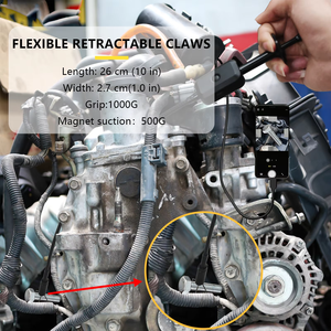 Endoscope industriel multifonctionnel HD 3-en-1 N2 avec griffe mécanique entièrement métallique et tête super magnétique - Product Image 6