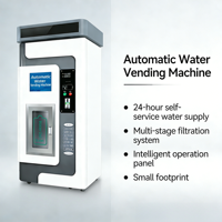 Máquina Expendedora de Agua Purificada por Ósmosis Inversa de 800G, Automática, 24 Horas, de Fábrica Profesional China, Dispensador de Agua, Estación de Agua