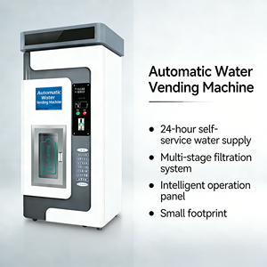 Máquina Expendedora de Agua Purificada por Ósmosis Inversa de 800G, Automática, 24 Horas, de Fábrica Profesional China, Dispensador de Agua, Estación de Agua - Product Image 4
