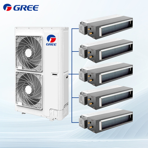54500Btu Smart Control Eco-friendly MultiSplit Air Conditioner Hidden Ceiling Ducted Static VRF Hotel HVAC 8kw Duct Type Split A - Product Image 1