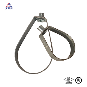 Colgador de Tubos en Forma de Pera de Acero al Carbono Galvanizado Serie UTT40 con Anillo Giratorio, Aprobado por FM y UL - Product Image 6