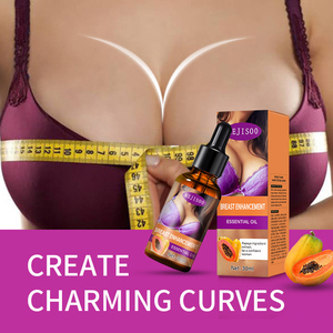 Huile de massage Naturaful pour l'amélioration et le raffermissement rapide des seins féminins, à base de plantes, 30 ml - Product Image 2