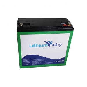 بطارية ليثيوم حديد فوسفات قابلة لإعادة الشحن 12 فولت 20 أمبير في الساعة للاستخدامات المتعددة مثل الإضاءة/أجهزة الطاقة غير المنقطعة/الأدوات الكهربائية/الطائرات الشراعية/صيد الأسماك على الجليد - Product Image 2