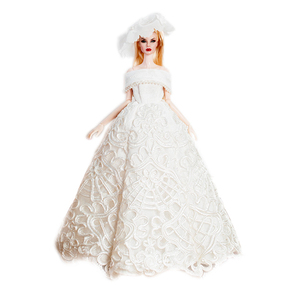 Girls <strong>Doll</strong> Wedding Gown Western-style Ball Gown Outfit Set for 14 Years &amp; up - Product Image 5
