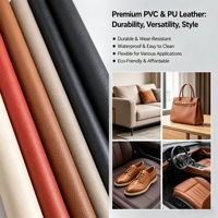 Kain Kulit PU Baru, Lembut, Tahan Air, Mudah Dibersihkan untuk Sofa, Tas, Interior Mobil, DIY, Harga Grosir Pabrik, Penawaran Langsung