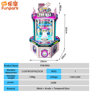 Qianzhijin Meilleures ventes Machine à griffes <span class=keywords><strong>Interstellar</strong></span> Rotating Bear pour 4 joueurs, jeu d'arcade à <span class=keywords><strong>prix</strong></span> suspendus pour centre commercial ROI - Product Image 5