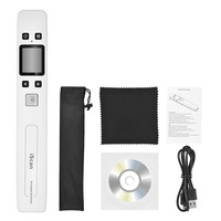 Escáner Portátil Inalámbrico de Mano IScan con Doble Rodillo para Documentos A4, Pantalla LED, Compatible con 1050DPI/600DPI/300DPI/PDF/JPG/TF