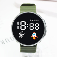 Montre numérique à grand écran, technologie scientifique, pour étudiants du collège et du lycée, adolescents, garçons, tendance sportive cool, astronaute