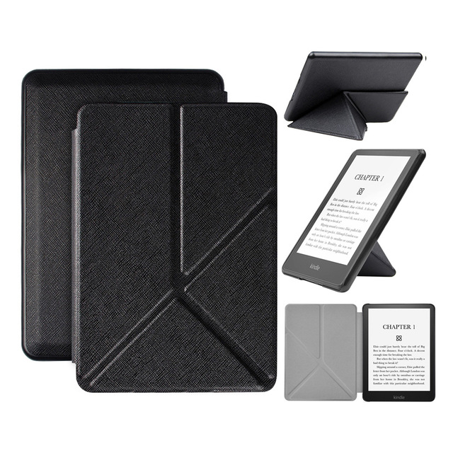 Foldable Waterproof Leather Case for Kindle-Travel Ready