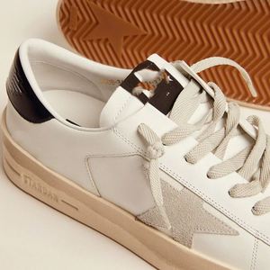 Chaussures classiques effet vieilli avec semelles noires, chaussures blanches rehaussantes invisibles en cuir pleine fleur de vachette haut de gamme - Product Image 4