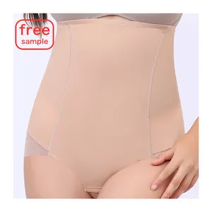 Cintura alta slim Body-build atacado conforto abdômen absorção calças sexy hip lifting corpo moldar calças rendas bodyshaper desgasta