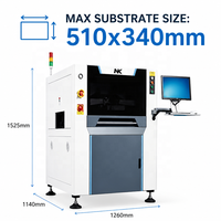 Impresora Automática de Plantillas PCB NK A9 con Precisión de Impresión de ±0.02mm y Opción de Inspección 2D