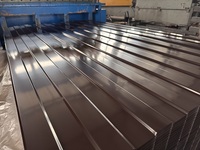 C8 Tôle de toiture en métal bon marché/Feuilles de toiture en zinc galvanisé ondulé/Tôles de toiture en acier ondulé de calibre 24 pour la construction