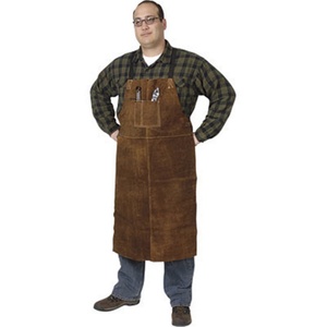 Leather Welding Bib <b>Apron</b> PU Leather <b>Work</b> <b>Apron</b> Wholesale Waxed Canvas <b>Apron</b> - Product Image 3