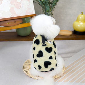 JXANRY 24 Otoño e Invierno nuevo perro puede tirar amor oso <span class=keywords><strong>abrigo</strong></span> de terciopelo que oso ropa para mascotas fabricantes Spot - Product Image 4