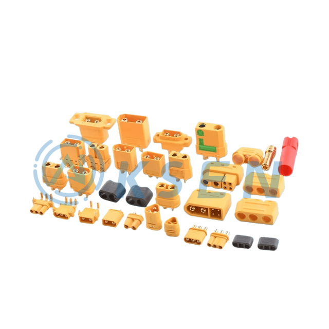 AI-KSEN Male and Female XT30/60 MR30 XT90-S Model Airplane Electrically Adjustable Lithium Battery Adapter Plug