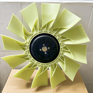 ใบพัดลมระบายความร้อนเครื่องยนต์ดีเซล <span class=keywords><strong>Hitachi</strong></span> Excavator EX200-5G 6BG1 แบบสี่รู 12 ชิ้น น้ำหนัก 5 กิโลกรัม รับประกัน 3 เดือน - Product Image 2