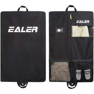 กระเป๋าใส่เสื้อผ้าฮอกกี้ Ealer ขนาดเดียว สีดำ กระเป๋าเดินทางแบบแขวนสำหรับงานหนัก - Product Image 5