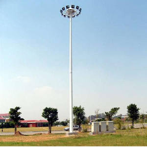Feuer verzinkung Korrosions schutz Hochmast stange 20m 25m 30m 35m Stahl licht turm für Stadion-Fahrbahn-Begrenzung beleuchtung - Product Image 2