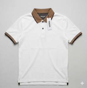 เสื้อยืดคอตตอนพรีเมียมแบบเรียบสำหรับผู้ชาย เสื้อยืดเปล่าคุณภาพสูงสำหรับการพิมพ์และการสร้างแบรนด์ - Product Image 2