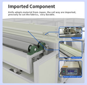 Best Supplier Automatic PLC Controlled Engine <b>Motor</b> Driven High Performance Multi-Function <b>Roller</b> <b>Blinds</b> Fabric Cutting Machine - Product Image 2