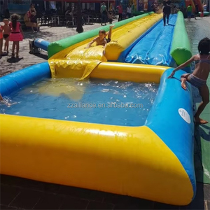 Toboggan aquatique gonflable, glissade aquatique gonflable, jeu aquatique <span class=keywords><strong>d</strong></span>'<span class=keywords><strong>été</strong></span> en plein air pour enfants et adultes - Product Image 2
