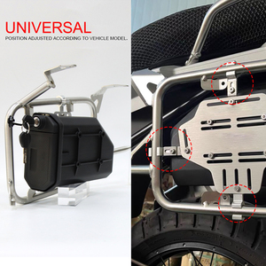 Caja de Herramientas de Aleación de Aluminio para Motocicleta, con Cerradura, Portátil, para Montar en el Portaequipajes Lateral y en las Alforjas - Product Image 3