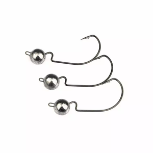 Angeln Offset Weedless Ned Rig Jigköpfe – Jigging-Köder aus Blei und Hochkohlenstoffstahl - Product Image 6
