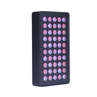 Panneau de luminothérapie LED à commande vocale 660nm 850nm, panneau de lumière rouge pour les soins de la peau à domicile, panneau de photothérapie LED, panneau de lumière rouge