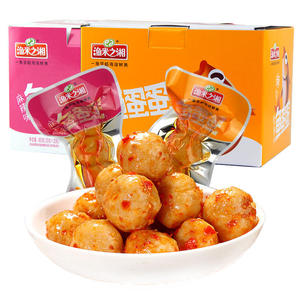 หูหนานพิเศษ Snack360g เผ็ด<span class=keywords><strong>ปลา</strong></span>ไข่เผ็ดลูกชิ้น<span class=keywords><strong>ปลา</strong></span>ลูกปลาขนมขบเคี้ยว - Product Image 1