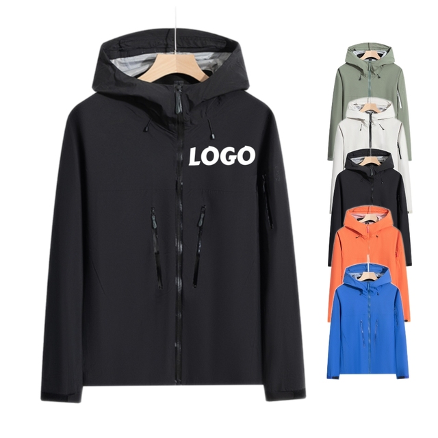 Men's Designer Jacket With Hood Winter Clothes Embroidery Logo Fabric Material Screen Printing