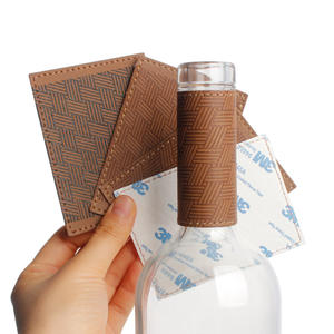 Adesivo per la stampa di etichette metalliche in metallo stampato in alluminio goffrato in oro personalizzato - Product Image 2