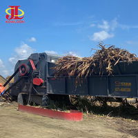 Nouvelle conception, port d'alimentation plus large, hacheuse de maïs de 10 tonnes par heure, machine à ensilage
