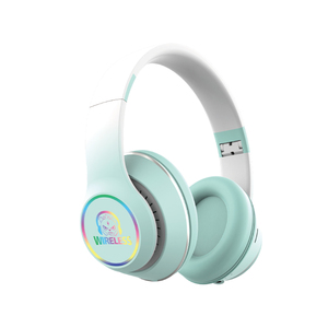 سماعات بلوتوث 5.3 عادية ملونة RGB رائجة البيع مع وظائف بطاقة TF وراديو FM ومدخل AUX، سماعات رأس للهدايا والألعاب والموسيقى - Product Image 5