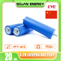 Batterie LiFePO4 EVE 3.2V Grade A EVE C33/C40/22K/50F/50F Cellule de batterie au phosphate de fer et de lithium avec code QR