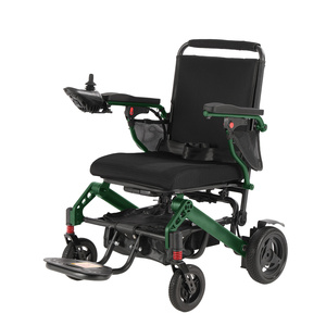 24v 10/20ah סוללת ליתיום צבע מותאם אישית סגסוגת אלומיניום נכה נסיעות גלגלים חשמלי קל - Product Image 3