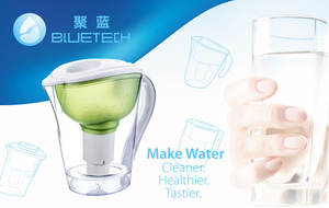 Jarra de filtro de agua para el hogar, purificador de agua potable saludable, jarra, botella de filtro de agua, Manual Rohs de plástico en inglés, 100 GPD - Product Image 4