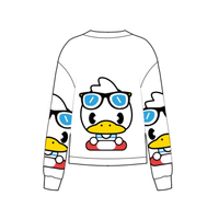 Logo personnalisé Vêtements Fabricants Animal Jacquard Tricot Pull Cartoon Cardigan Pull Femme