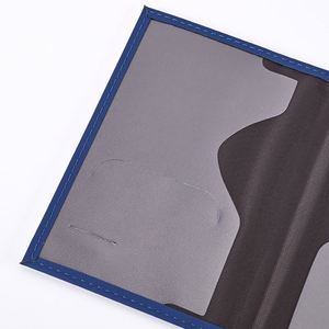 ปกหนัง PU สำหรับพาสปอร์ตแบบบาง พิมพ์โลโก้ตามสั่ง ราคาประหยัด - Product Image 4