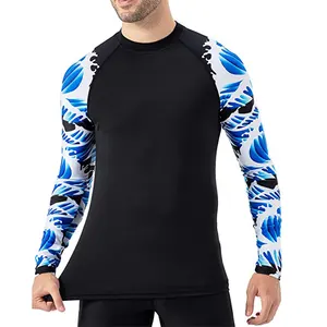 protezione solare t-shirt per il nuoto Suppliers-Camicia da sole da pesca per uomo
