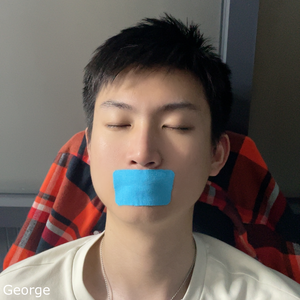 HLK 2026 Bande adhésive anti-ronflement personnalisée pour la bouche et le nez, pour une meilleure respiration et un sommeil amélioré, coloris noir et violet, pour le corps - Product Image 3