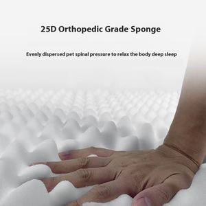 Cama ortopédica extragrande personalizada de espuma viscoelástica para mascotas XL/XL gris Sherpa, alfombrilla rectangular para perros de invierno y perros grandes - Product Image 5