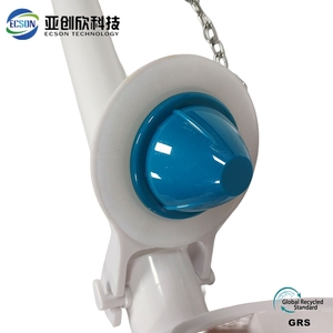 วาล์วระบายน้ำแบบหัวเดียวอุปกรณ์เสริมสำหรับถังชักโครกแบบเก่าแบบหัวฉีดพลาสติกแบบประแจด้านหน้า - Product Image 5