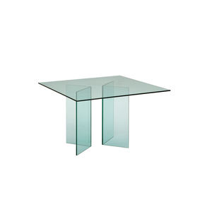 Base de table en verre moderne 100 cm H 40 cm L pour tables à manger - Product Image 1