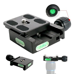 Becin – accessoires de caméra QR50 adaptateur de montage de boule de <span class=keywords><strong>trépied</strong></span> pince de taquet à dégagement rapide pour Arca swiss DSLR boule de caméra - Product Image 1