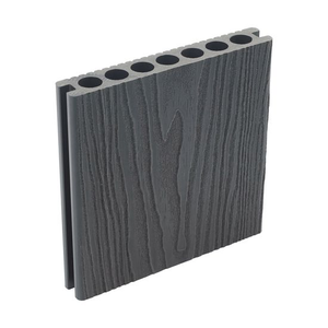 Tùy chỉnh hiện đại bán buôn WPC Gỗ Ngoài Trời Composite Châu Âu decking sàn gỗ tếch bấm vào cài đặt - Product Image 4